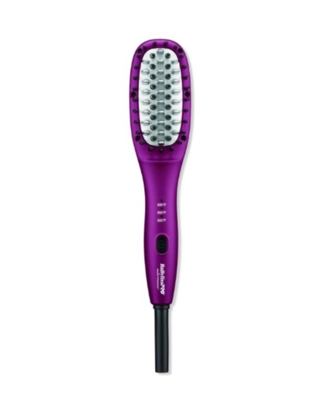 NWT BaByliss Pro Nano Titanium Paddle Brush Burgundy/Berry